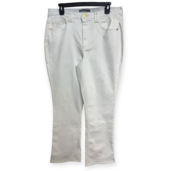 Democracy Women’s Absolution White Boot Cut Jeans - Picture 1 of 2